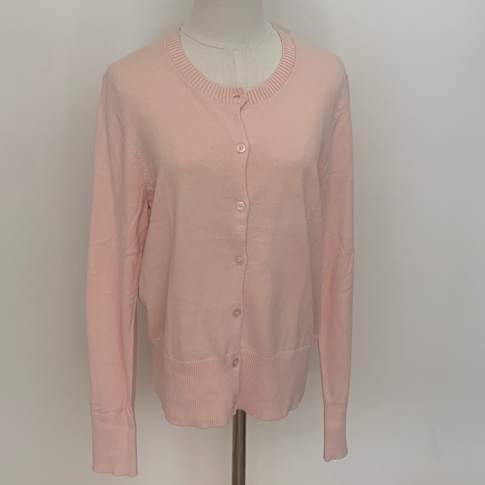 NWT Gap Factory Peach Color Cardigan in Large